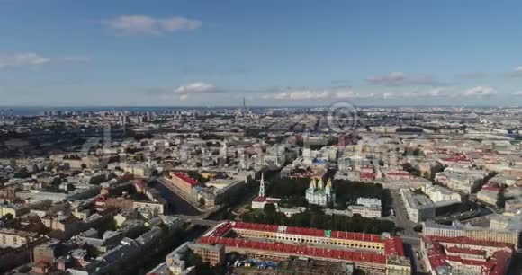 圣彼得堡俄罗斯飞往尼古拉西大教堂和科洛姆纳视频的预览图
