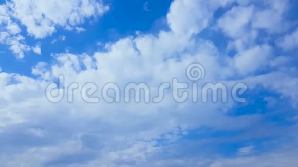 棕榈树的云景热带度假夏日冒险美丽的自然视频的预览图