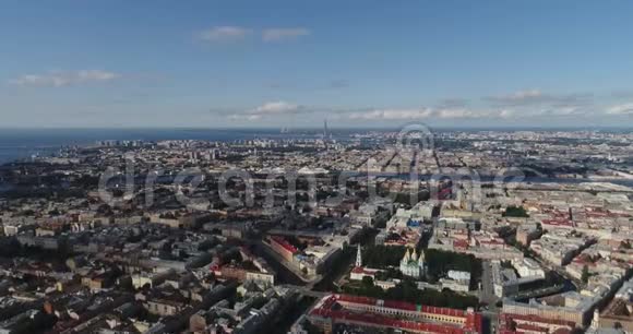 圣彼得堡俄罗斯飞往尼古拉西大教堂和科洛姆纳视频的预览图