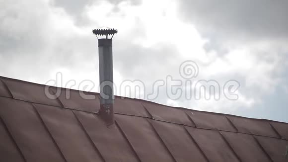 屋的铁皮屋顶视频的预览图