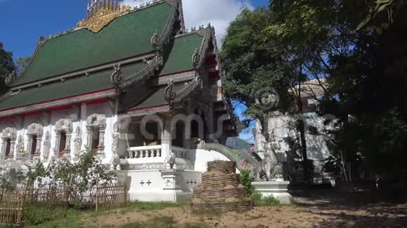 古佛寺明清莱泰国视频的预览图