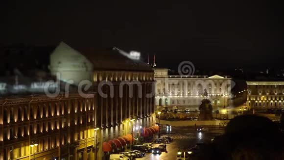 城市夜景街道视频的预览图