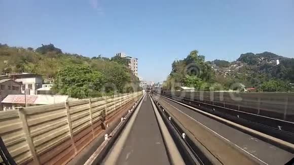 台北高架铁路地铁系统时间表视频的预览图