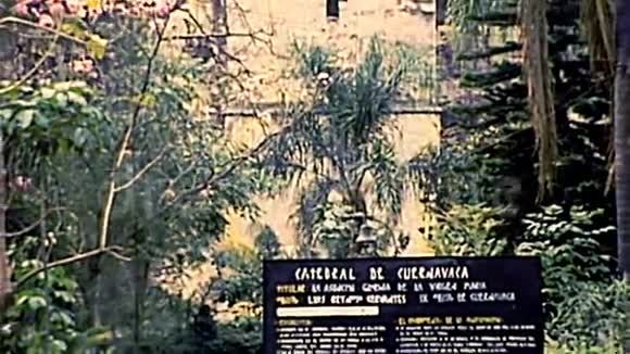 墨西哥库纳瓦卡的档案大教堂视频的预览图