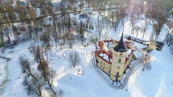 查看比普城堡二月天俄罗斯空中录像视频的预览图