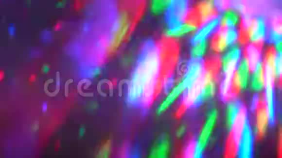 反射光从迪斯科球泄漏墙上的投影视频的预览图