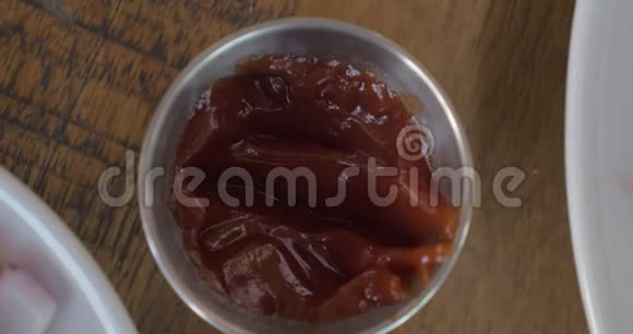 薯条加番茄酱视频的预览图