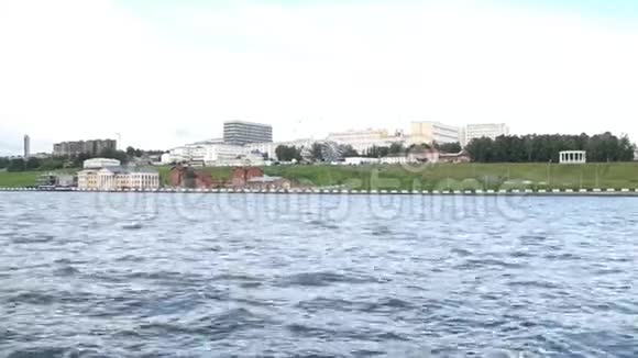 城市池塘景观视频的预览图