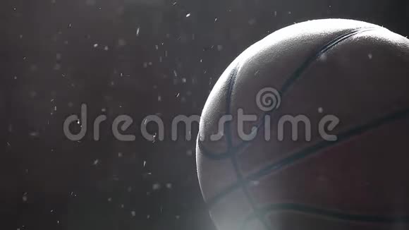 篮球尘埃动态高清画面视频的预览图