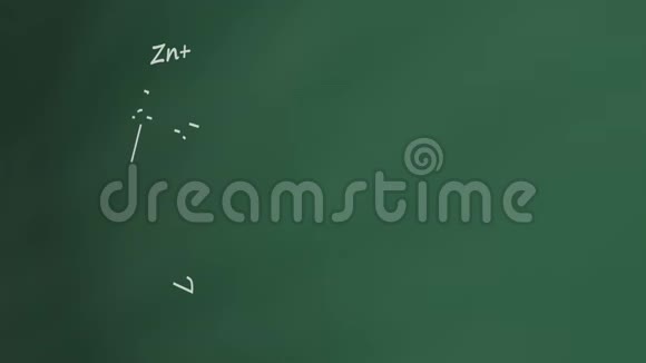化学公式写在格力板上的图形动画视频的预览图