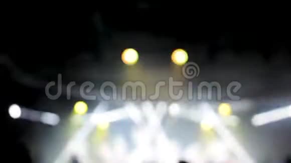音乐节的舞台灯光视频的预览图