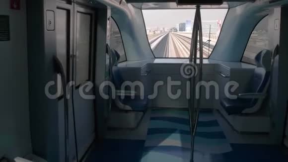 阿联酋迪拜地铁内部贵宾车视频的预览图