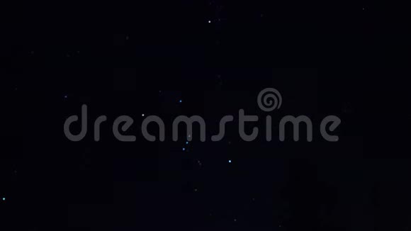 在南蒂罗尔的群山中星空的夜晚消失是背景和影视的理想镜头视频的预览图