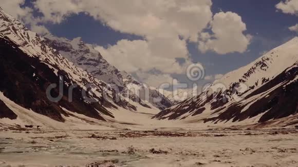 山地冰川视频的预览图