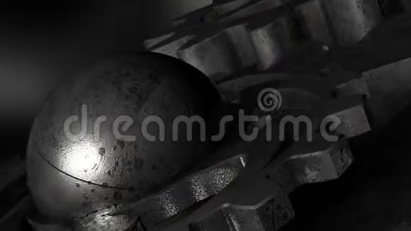 操作过程中齿轮的机械系统视频的预览图