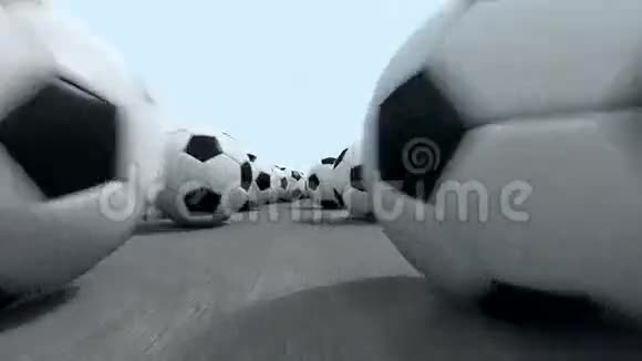 无休止的足球飞行视频的预览图