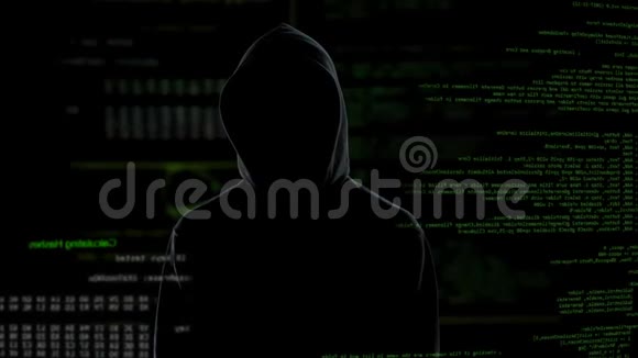 成功的黑客攻击设置个人信息访问权限网络恐怖主义视频的预览图