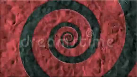 粘土在停止运动中形成的螺旋涡视频的预览图