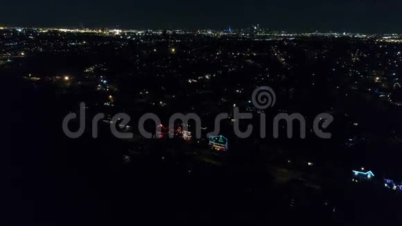 夜航小镇费城天际线视频的预览图
