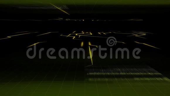 计算机源代码移动电子电路电流的无缝抽象光动画背景图案视频的预览图