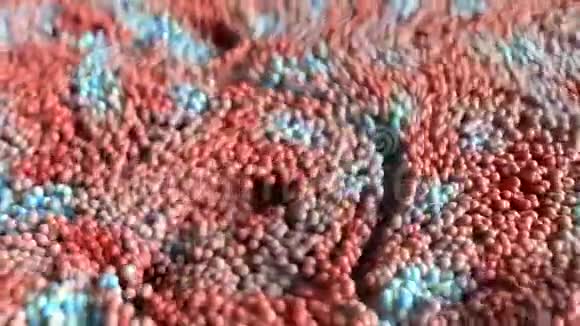 4K抽象旋球分子视频的预览图