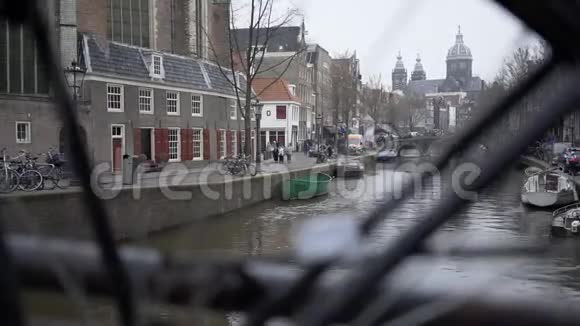 阿姆斯特丹河道视频的预览图