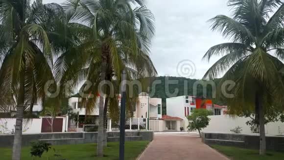 瓦哈卡州华图科的住宅区旅游城市太平洋墨西哥视频的预览图