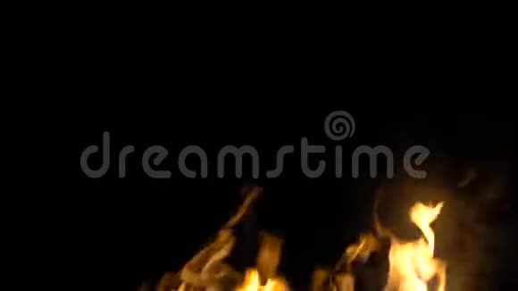 用烟雾燃烧火焰的背景视频的预览图