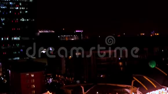 泰国曼谷的高档夜市视频的预览图