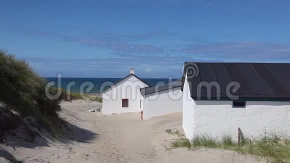 Stenbjerg是一个渔村位于原来的Thy岛上视频的预览图