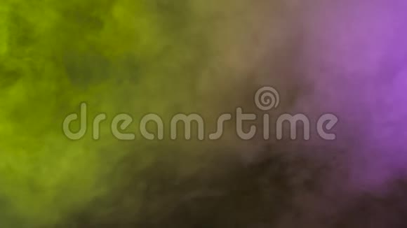 丰富而抽象的彩色烟云视频的预览图