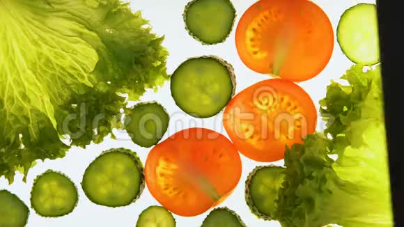 处理紫外线辐射的蔬菜不寻常的产品保存视频的预览图