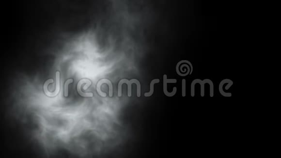 干冰烟雾云雾背景动画的分形噪声效果视频的预览图