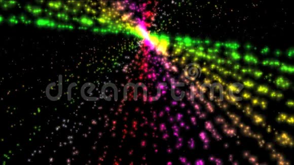 粒子颜色运动视频的预览图