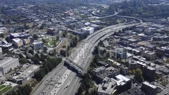 西雅图华盛顿高速公路4K视频的预览图