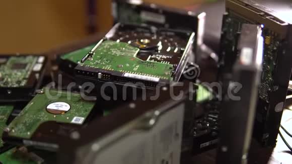 硬盘驱动器拆卸HDD4K视频的预览图