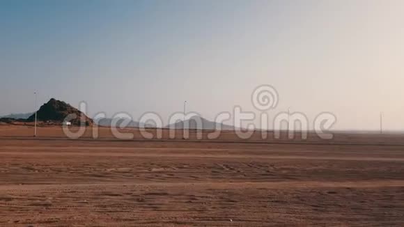 埃及沙漠的电影山视频的预览图