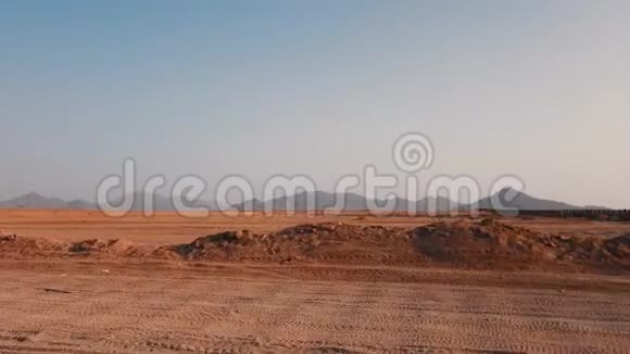 埃及沙漠的电影山视频的预览图
