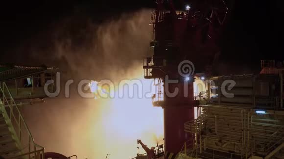 海上钻机发生瓦斯火灾良好的测试操作视频的预览图
