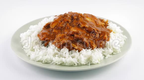 添加了咖喱和米饭视频的预览图