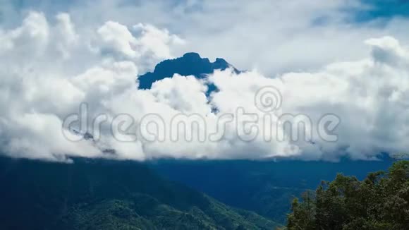 Kinabalu山的电影时间视频的预览图