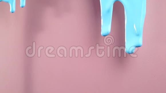 粉红色背景高清蓝漆视频的预览图