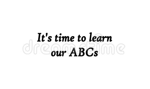 让学习我们的ABC视频的预览图
