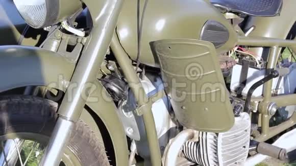 摩托车零部件特写视频的预览图