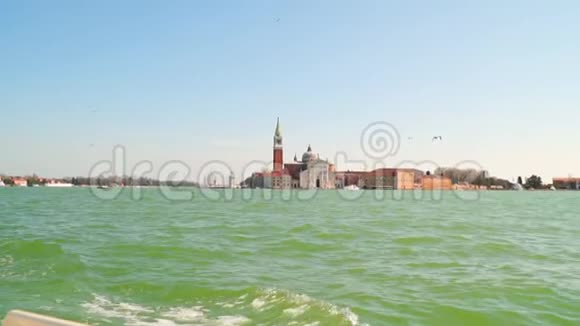 圣乔吉奥马吉奥尔是威尼斯的一个岛屿视频的预览图
