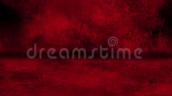 红色格朗格墙和地板可循环的内部背景视频的预览图
