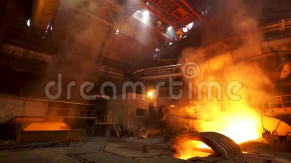 冶金生产设备在厂热车间重工工程库存录像视图视频的预览图