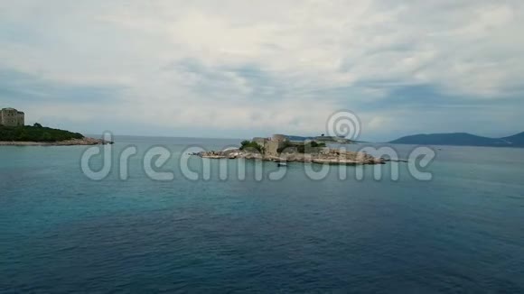 黑山岛的空中摄影视频的预览图