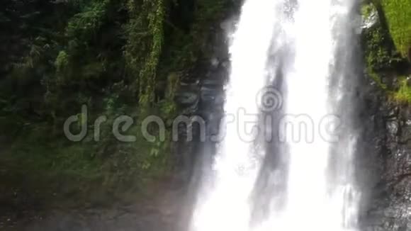 自然观瀑布景视频的预览图