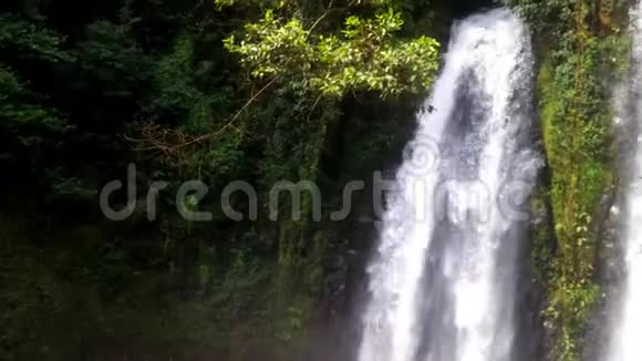 自然观瀑布景视频的预览图